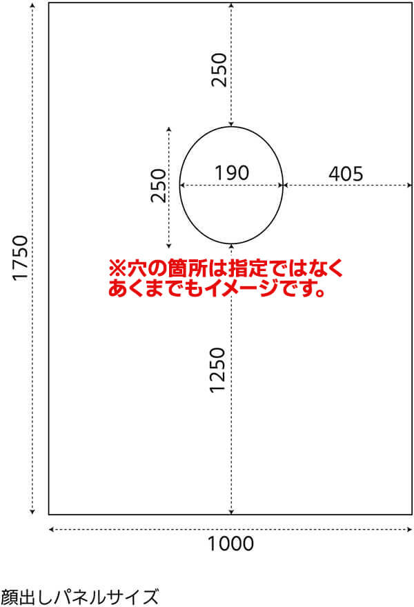 顔出しパネルイメージ