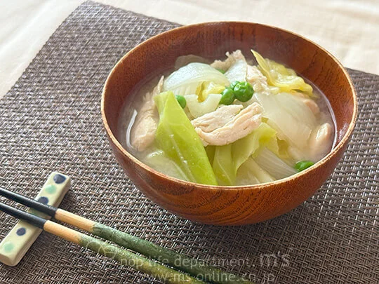 春のデトックススープ