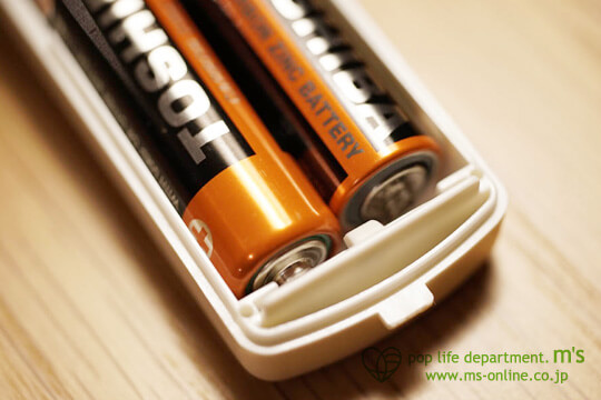 アナルローター セピア 電池ボックス