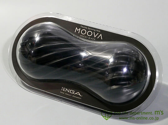 TENGA MOOVA ROCKY BLACK テンガ ムーバ ロッキーブラック(ハード)