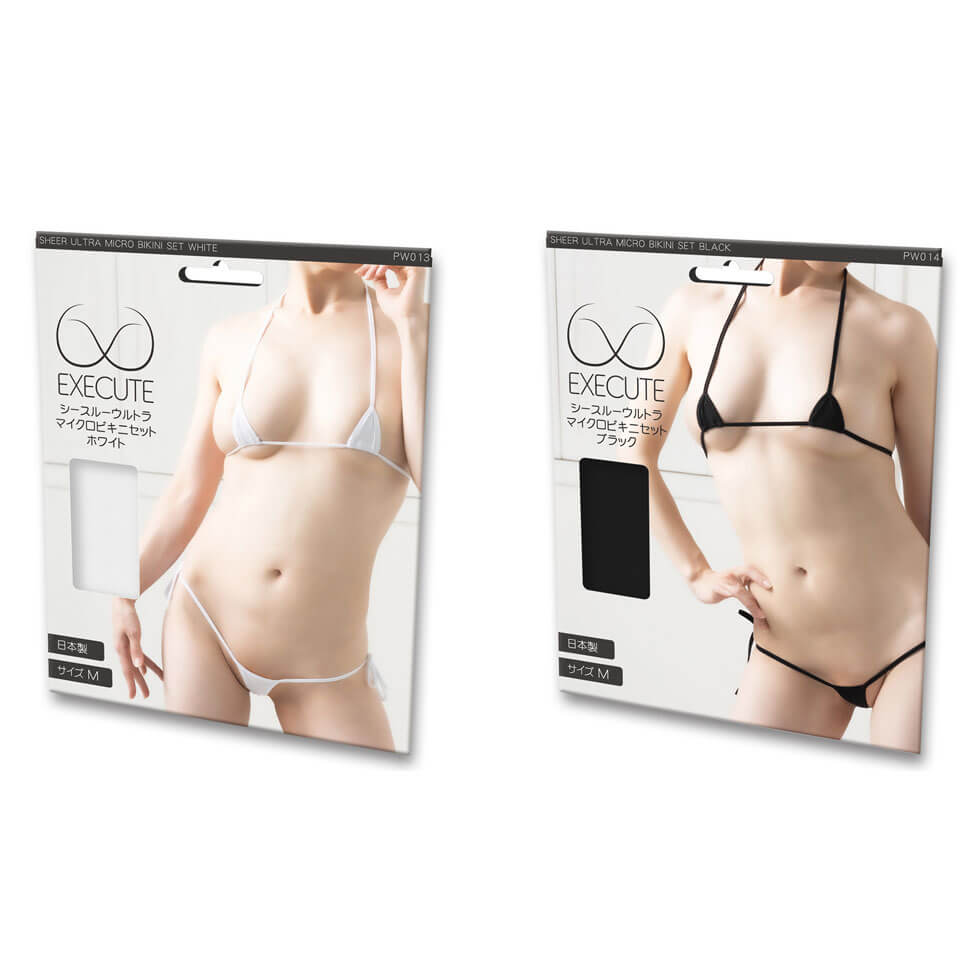 EXECUTE エグゼキュート シースルーウルトラマイクロビキニセット - コスプレ・女装グッズ