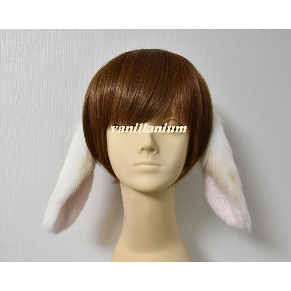 【SALE】ばにみみ ロップイヤー アイボリー・白 ミックス - コスプレ・女装グッズ