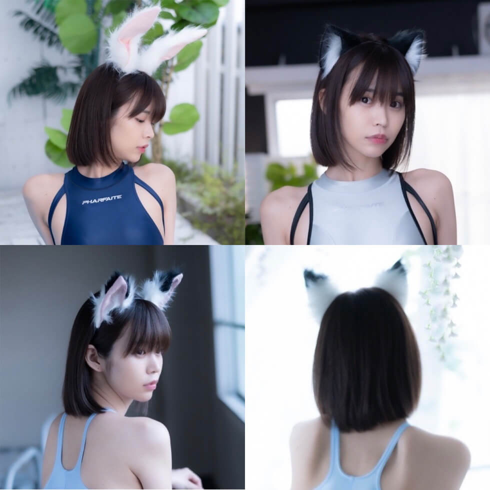 【SALE】ばにみみCfw-s レオパード ピンク - コスプレ・女装グッズ（3枚目）