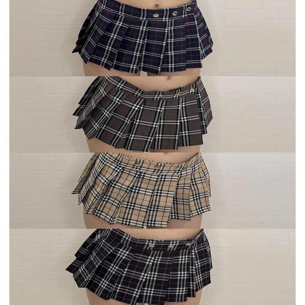 プリーツスカート ショート - コスプレ・女装グッズ