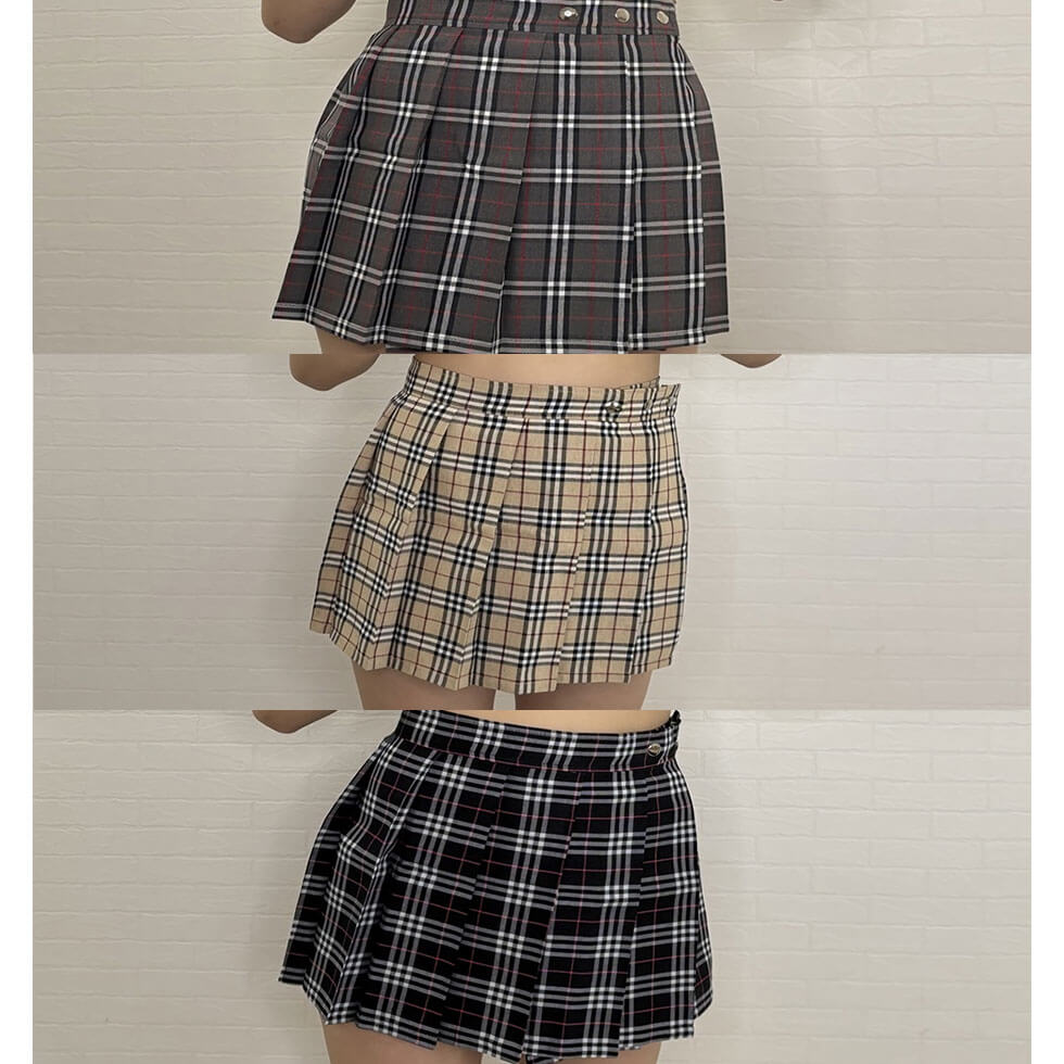 プリーツスカート ロング - コスプレ・女装グッズ