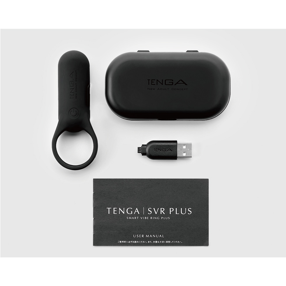 TENGA SVR PLUS -BLACK- スマートバイブリング プラス